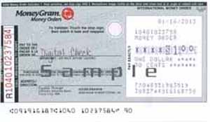 Digital Check Special Document Handling for MoneyGram Money Orders