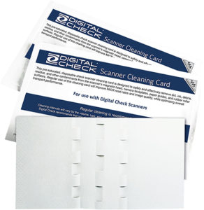Digital Check Waffle scanner cleaning cards
