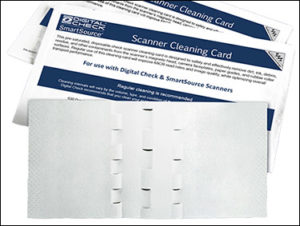 Digital Check SmartSource Scanner cleaning cards