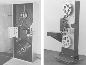 Hollywood RCA editing projector