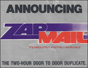 FedEx Zapmail logo.