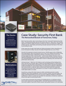 Security First Bank Network Scanning