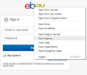 ebay sign in