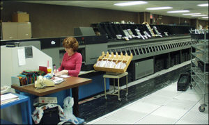 IBM 3890 reader sorter machine