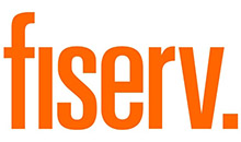 Fiserv logo orange.