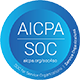 AICPA logo SOC2 type 2.