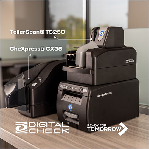 TellerScan TS250 and CheXpress CX35 - now available banner.